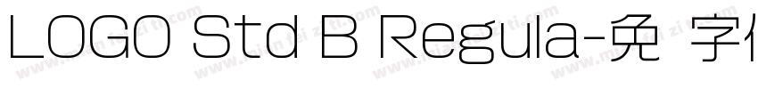 LOGO Std B Regula字体转换